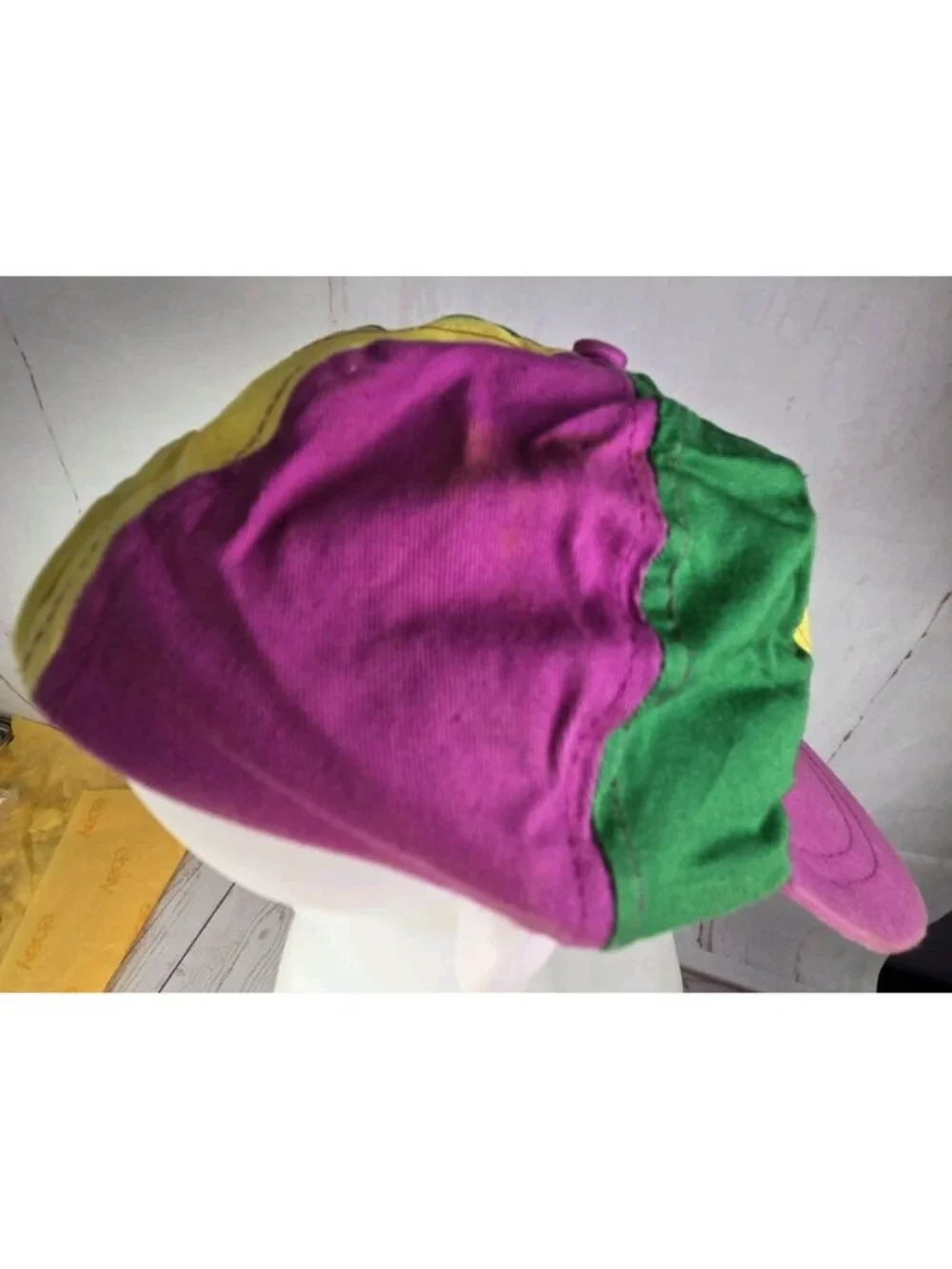 Vintage 1992 Barney Purple Dinosaur Girl’s Party Baseball Hat Youth Size
